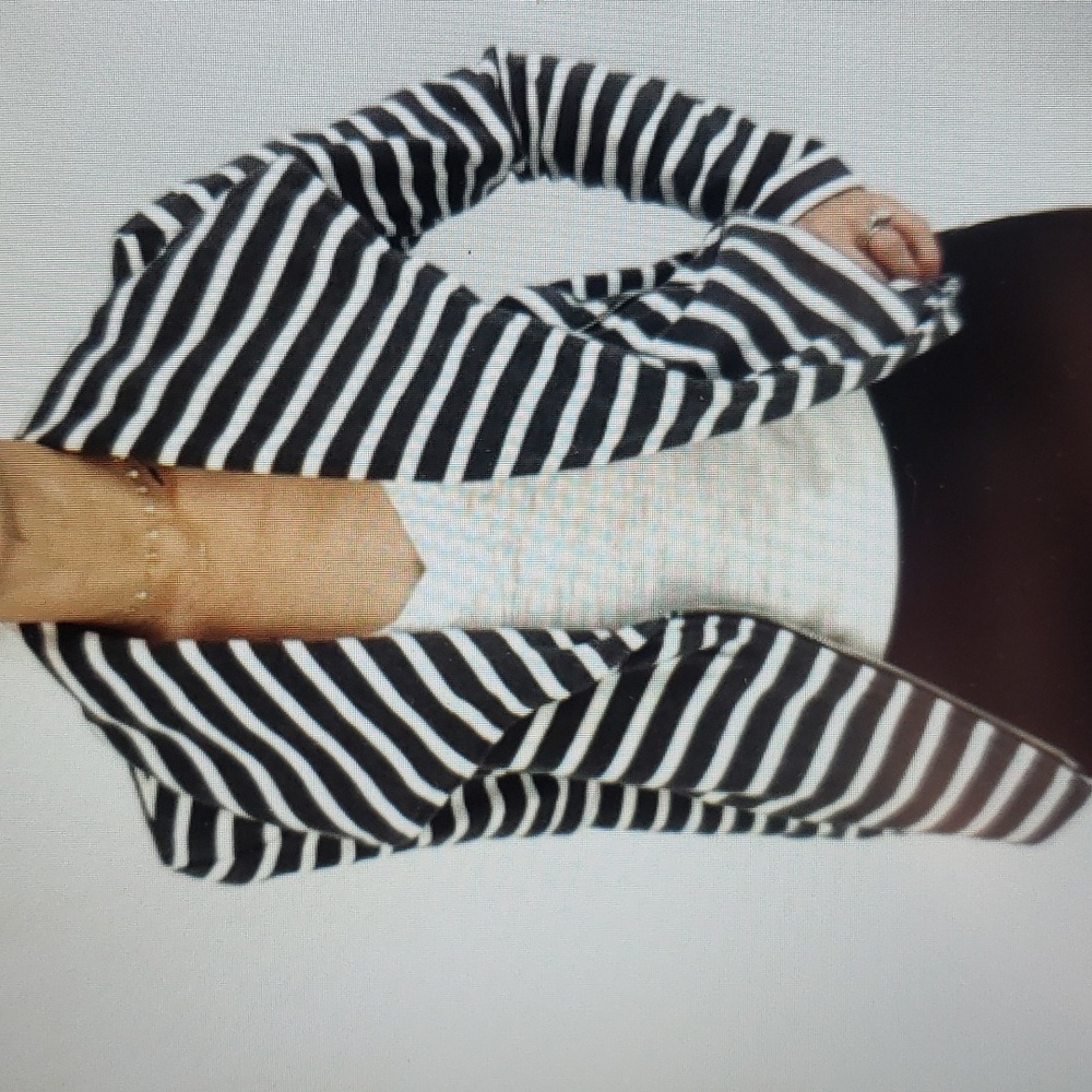 GAP Asymmetric Knit Moto Jacket Sz L